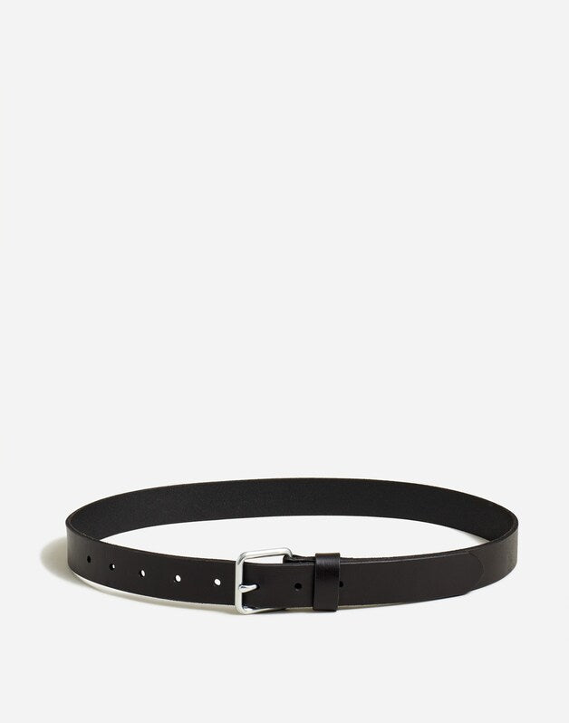 Narrow Leather Belt CLASSIC BLACK