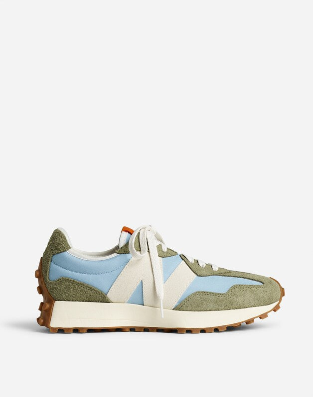 New Balance&reg; Unisex 327 Sneakers DARK OLIVINE CHROME BLUE
