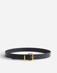 The Essential Leather Belt TRUE BLACK
