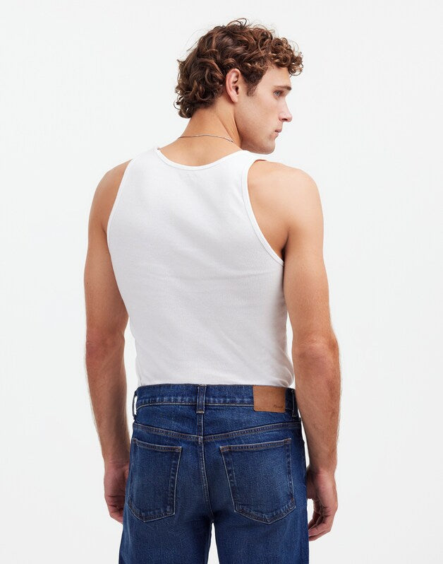 Ribbed Tank SOFT WHITE