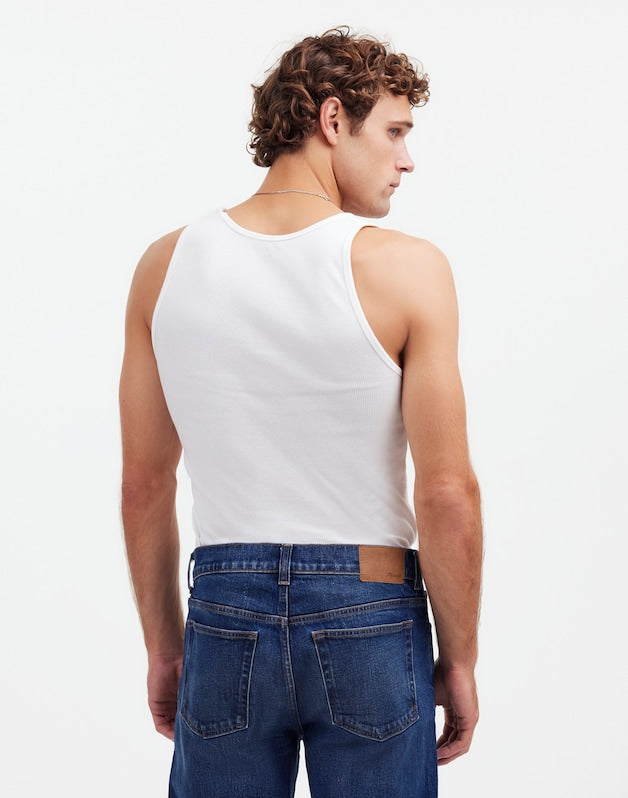 Ribbed Tank SOFT WHITE