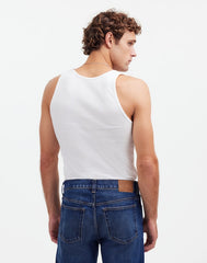 Ribbed Tank SOFT WHITE