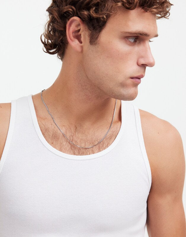 Ribbed Tank SOFT WHITE