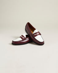 Madewell x G.H.BASS Larson Weejuns&reg; Loafers WINE WHITE