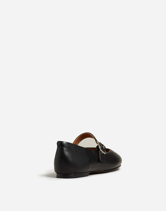 The Remy Mary Jane Flat TRUE BLACK