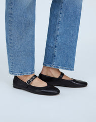 The Remy Mary Jane Flat TRUE BLACK