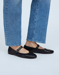 The Remy Mary Jane Flat TRUE BLACK
