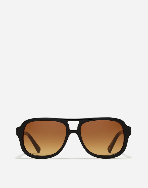 Logaan Aviator Sunglasses TRUE BLACK