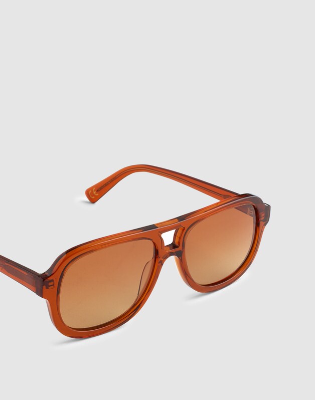 Logaan Aviator Sunglasses CINNAMON STICK