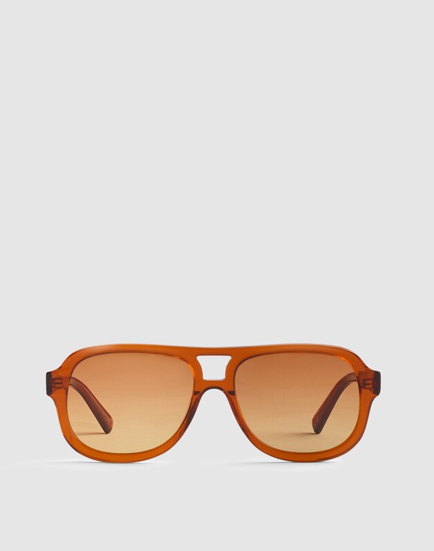 Logaan Aviator Sunglasses CINNAMON STICK