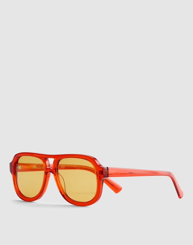 Logaan Aviator Sunglasses VARSITY RED