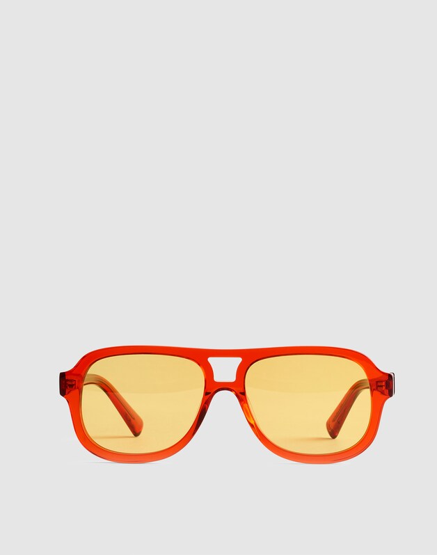 Logaan Aviator Sunglasses VARSITY RED