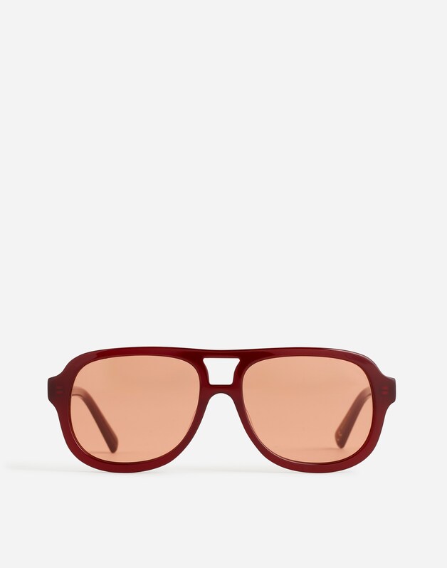 Logaan Aviator Sunglasses DARK CINNABAR
