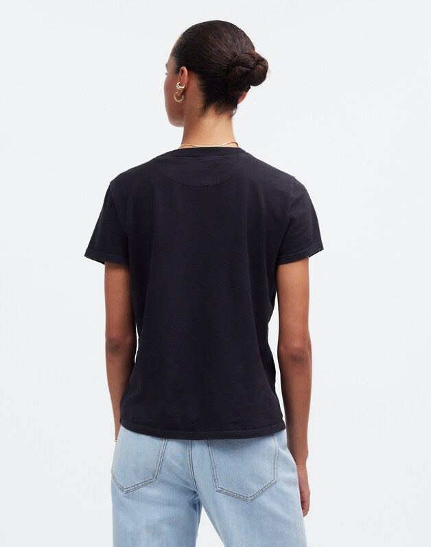 Premium Standard 01. The Shrunken Tee BLACK CHARCOAL