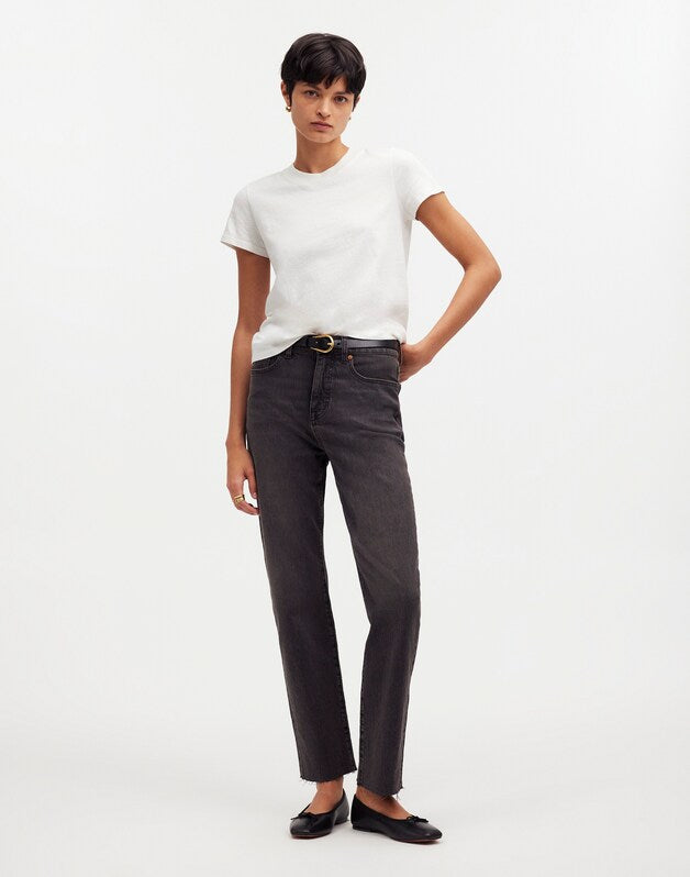 Premium Standard 01. The Shrunken Tee EYELET WHITE