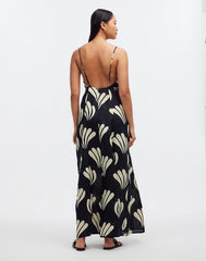 Zulu &amp; Zephyr Palm Linen Dress PALM
