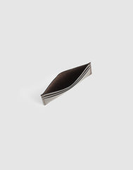 The Leather Card Case DARK CAROB
