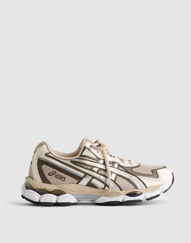 Asics&reg; Unisex Gel-NYC 2055 Sneakers FEATHER GREY SEPIA BROWN