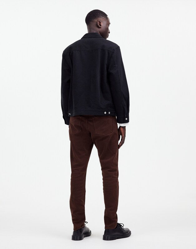 Athletic Slim Pants in Allday Twill DARK CAROB