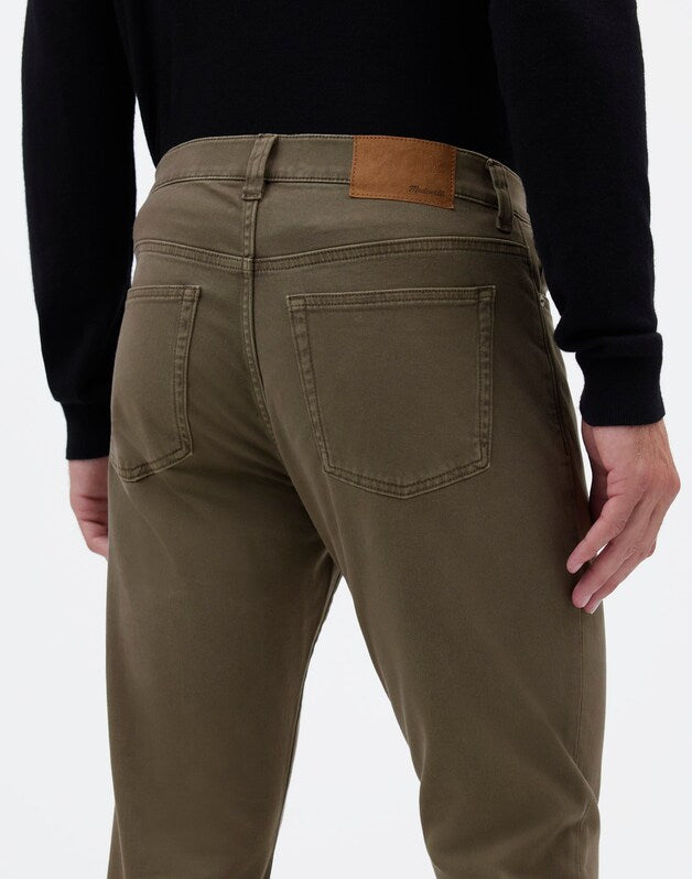 Athletic Slim Pants in Allday Twill DRIFTWOOD BROWN