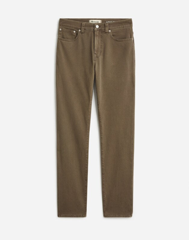 Athletic Slim Pants in Allday Twill DRIFTWOOD BROWN