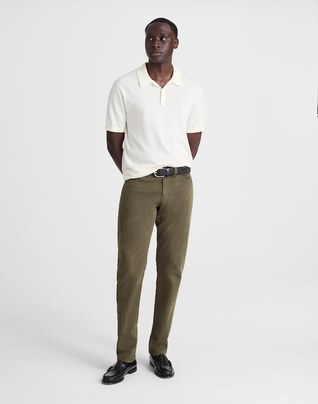Athletic Slim Pants in Allday Twill DEEP GREEN