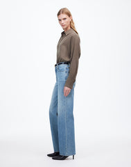 The Petite Perfect Vintage Wide-Leg Jean in Enmore Wash ENMORE WASH