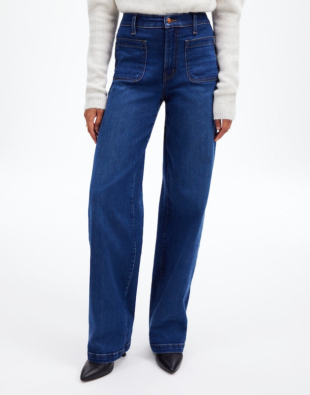 The Emmett Wide-Leg Jean in Allentown Wash: Patch Pocket Edition ALLENTOWN WASH