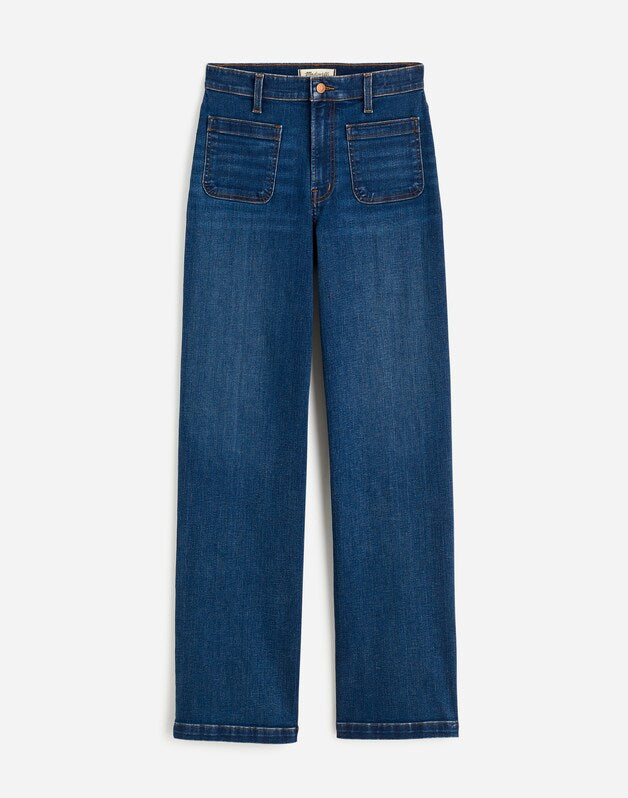 The Emmett Wide-Leg Jean in Allentown Wash: Patch Pocket Edition ALLENTOWN WASH