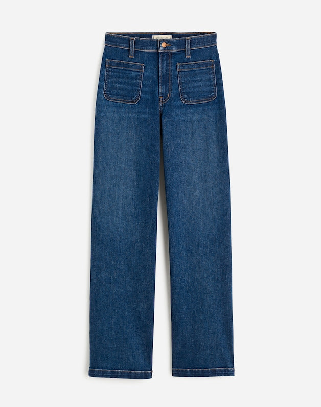 The Emmett Wide-Leg Jean in Allentown Wash: Patch Pocket Edition ALLENTOWN WASH