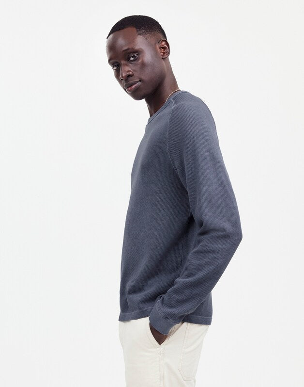Thermal Long-Sleeve Tee WEATHERED INDIGO