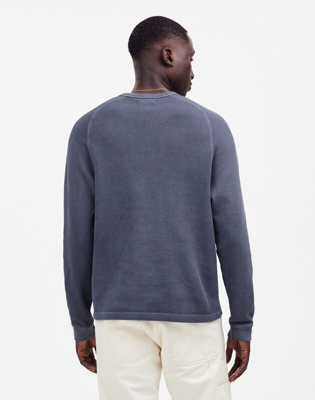 Thermal Long-Sleeve Tee WEATHERED INDIGO
