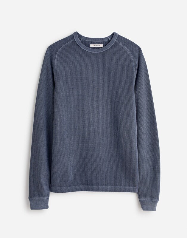 Thermal Long-Sleeve Tee WEATHERED INDIGO