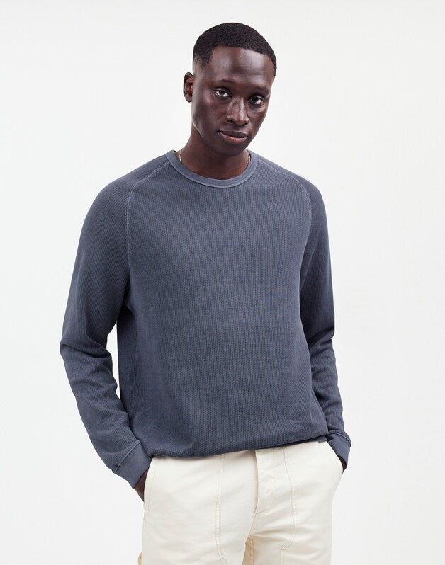 Thermal Long-Sleeve Tee WEATHERED INDIGO