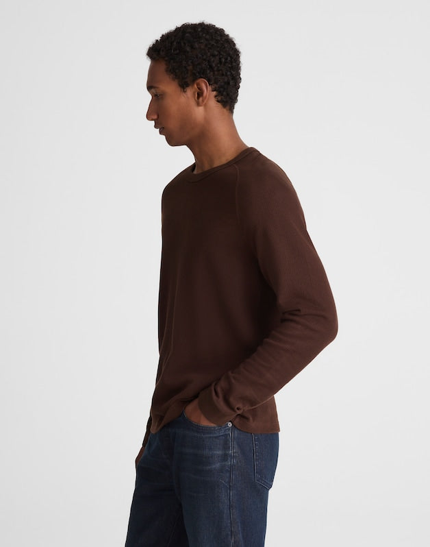 Thermal Long-Sleeve Tee COFFEE BEAN