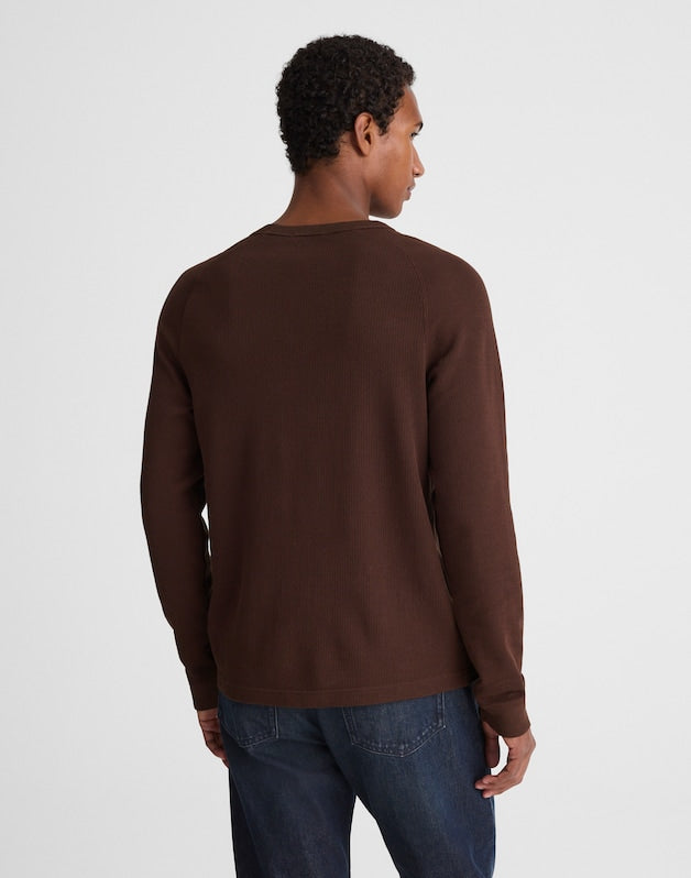 Thermal Long-Sleeve Tee COFFEE BEAN
