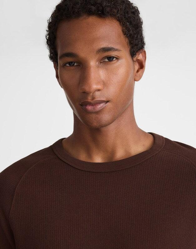 Thermal Long-Sleeve Tee COFFEE BEAN