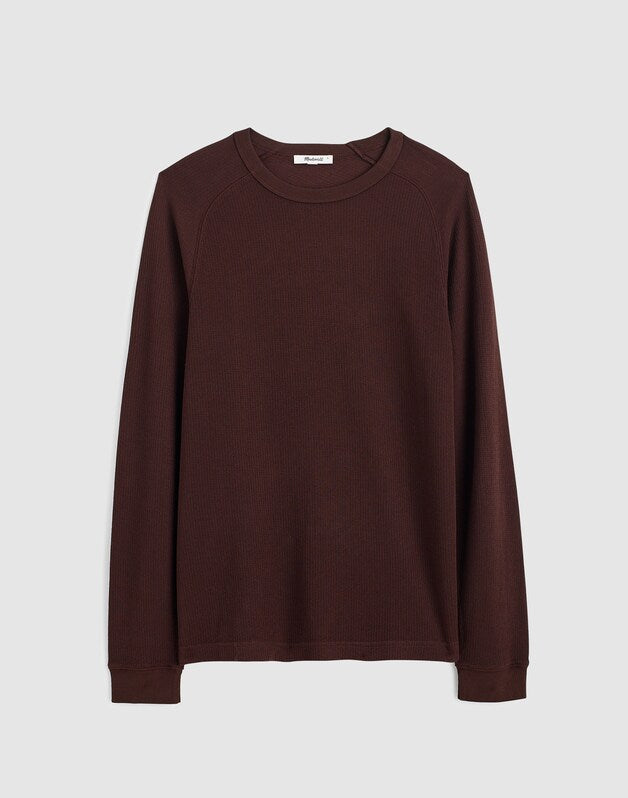 Thermal Long-Sleeve Tee COFFEE BEAN
