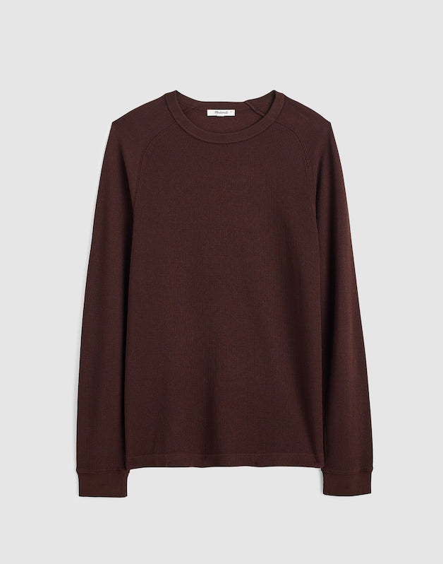 Thermal Long-Sleeve Tee COFFEE BEAN