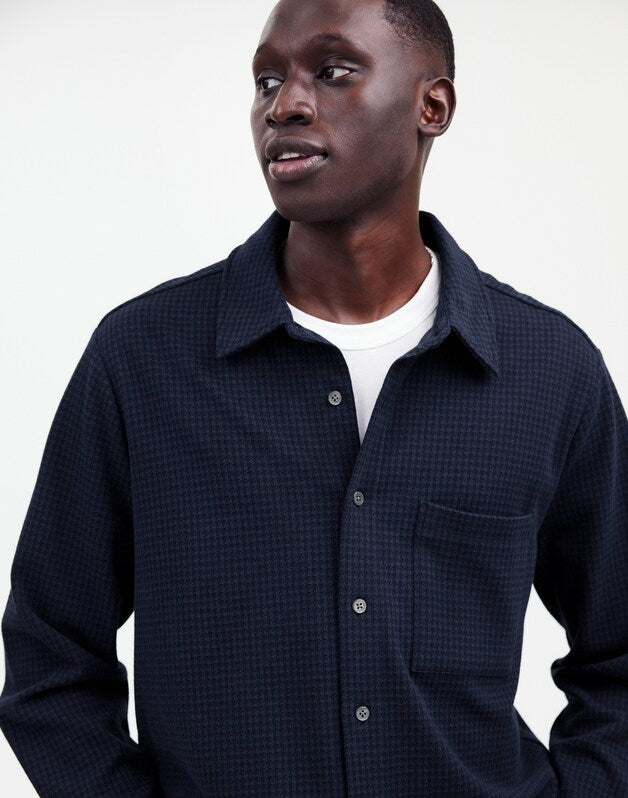 The Devoe Knit Shirt DARK BALTIC