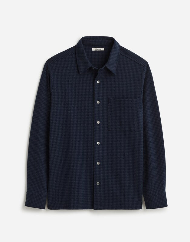 The Devoe Knit Shirt DARK BALTIC