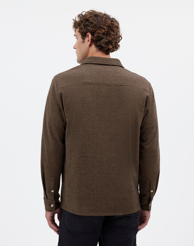 The Devoe Knit Shirt ALMOST BLACK