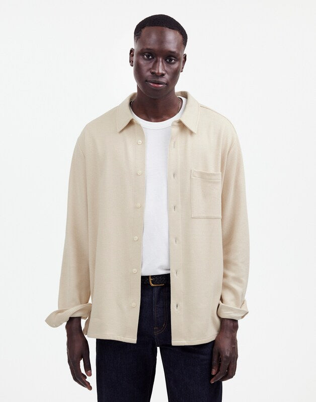 The Devoe Knit Shirt TAN