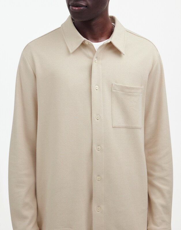 The Devoe Knit Shirt TAN