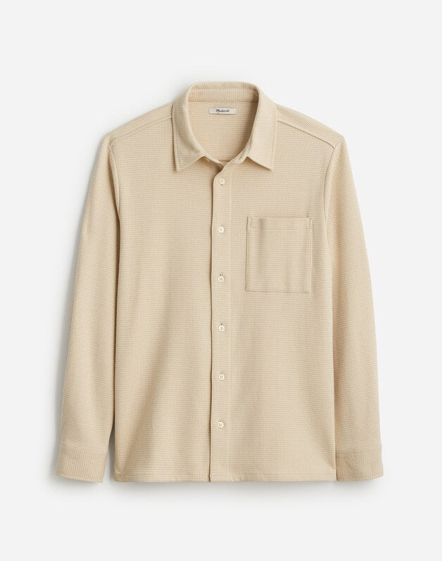 The Devoe Knit Shirt TAN