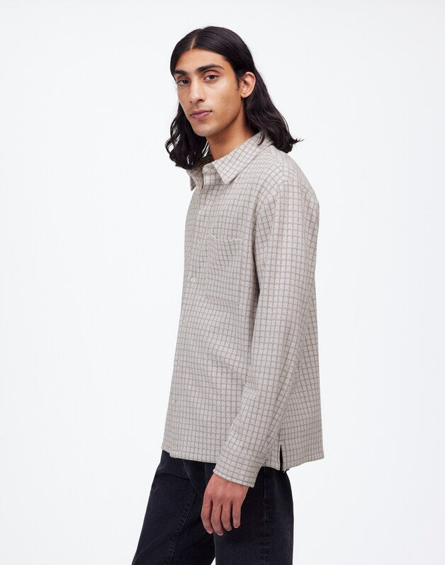 The Devoe Knit Shirt WINTER WHITE