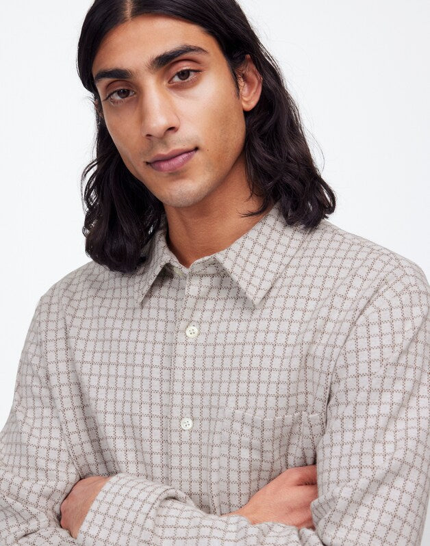 The Devoe Knit Shirt WINTER WHITE