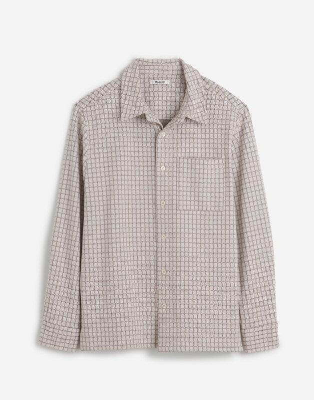 The Devoe Knit Shirt WINTER WHITE