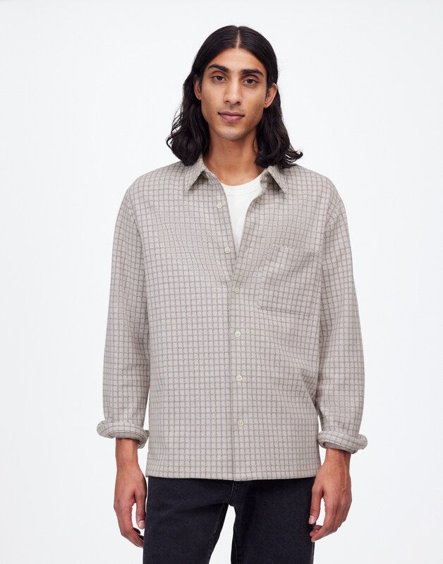 The Devoe Knit Shirt WINTER WHITE