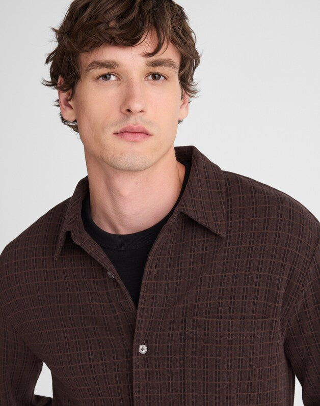 The Devoe Knit Shirt BROWN